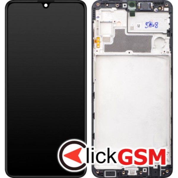 Piesa Display Original Cu Touchscreen Rama Pentru Samsung Galaxy M32 Negru 19yq