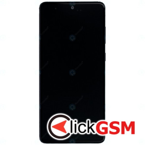 Piesa Piesa Display Original Cu Touchscreen Rama Pentru Samsung Galaxy Note10 Lite Negru 10i4