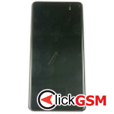 Piesa Piesa Display Original Cu Touchscreen Rama Pentru Samsung Galaxy S10 Alb 7sg