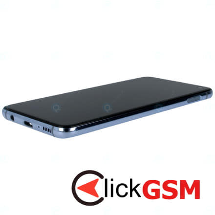 Piesa Piesa Display Original Cu Touchscreen Rama Pentru Samsung Galaxy S10e Albastru 10wy
