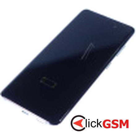 Piesa Display Original Cu Touchscreen Rama Pentru Samsung Galaxy S20 Gri 2g4t