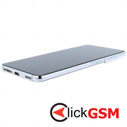 Piesa Display Original Cu Touchscreen Rama Pentru Samsung Galaxy S21 5g Alb 17e9