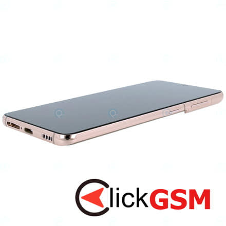 Piesa Display Original Cu Touchscreen Rama Pentru Samsung Galaxy S21 5g Argintiu Vls