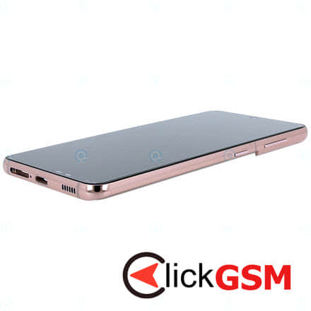Piesa Display Original Cu Touchscreen Rama Pentru Samsung Galaxy S21 5g Roz 1i0g