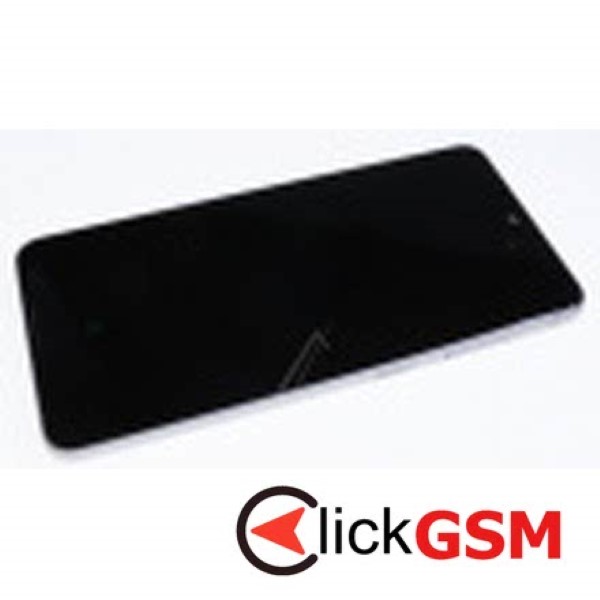 Piesa Piesa Display Original Cu Touchscreen Rama Pentru Samsung Galaxy S21 Fe Alb 1dwl