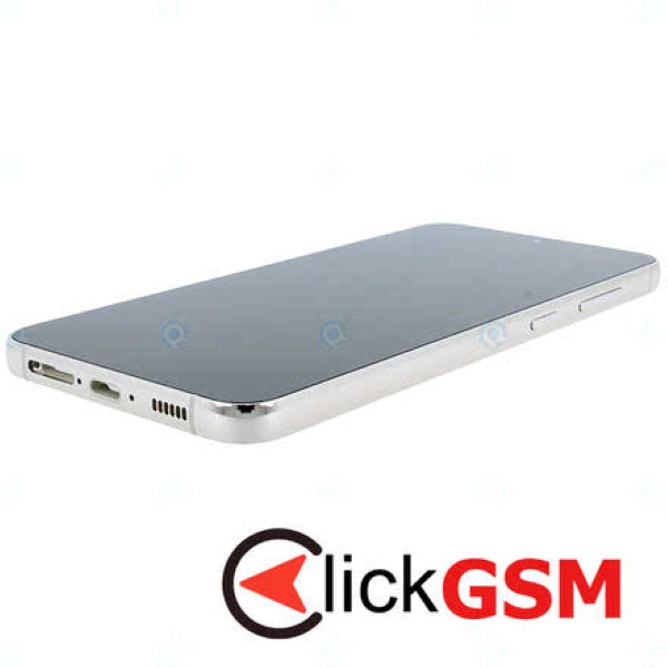 Piesa Piesa Display Original Cu Touchscreen Rama Pentru Samsung Galaxy S23+ Cream 28f4