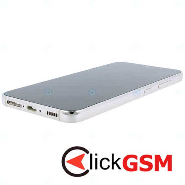 Piesa Display Original Cu Touchscreen Rama Pentru Samsung Galaxy S23 Cream 27lm