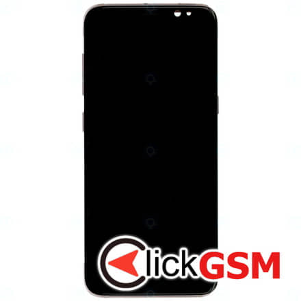 Piesa Display Original Cu Touchscreen Rama Pentru Samsung Galaxy S8 Roz 12xp