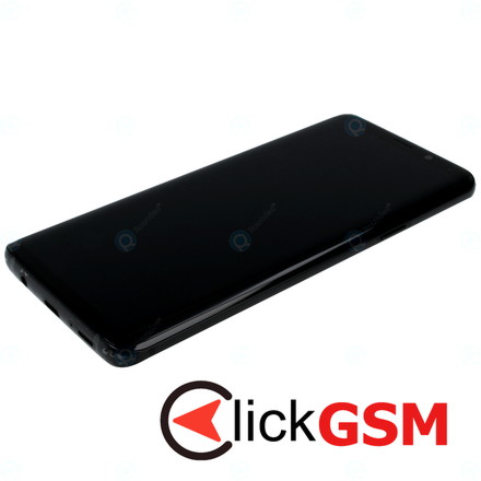Piesa Display Original Cu Touchscreen Rama Pentru Samsung Galaxy S9+ Negru 135y