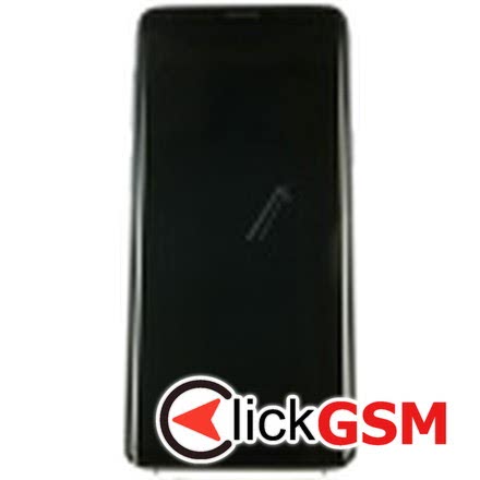Piesa Piesa Display Original Cu Touchscreen Rama Pentru Samsung Galaxy S9 Albastru 7sk