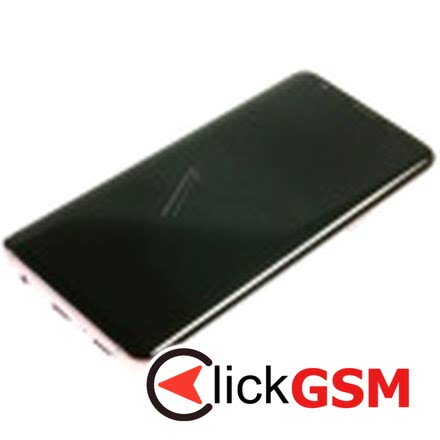 Piesa Piesa Display Original Cu Touchscreen Rama Pentru Samsung Galaxy S9 Mov 7nc