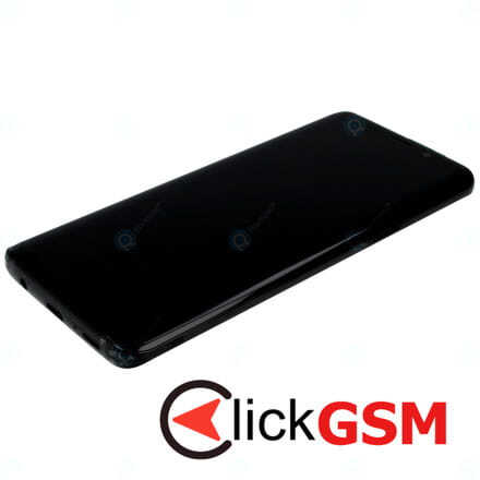 Piesa Piesa Display Original Cu Touchscreen Rama Pentru Samsung Galaxy S9 Negru 134n