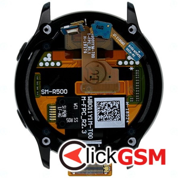 Piesa Display Original Cu Touchscreen Rama Pentru Samsung Galaxy Watch Active Negru W4g