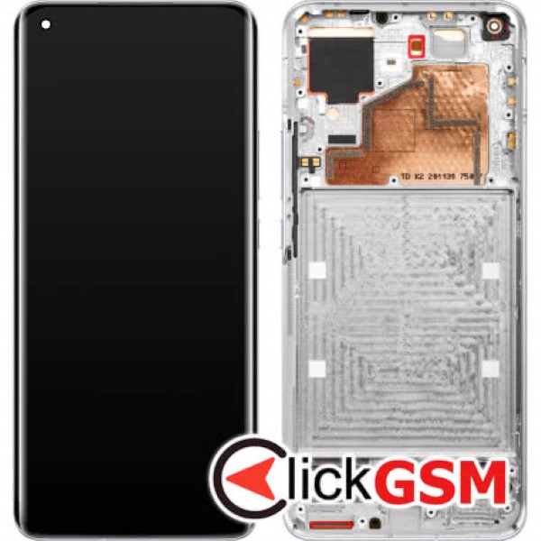 Display Original cu TouchScreen, Rama Argintiu Xiaomi Mi 11 1nl8