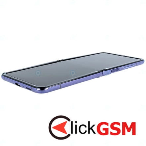 Piesa Piesa Display Pliabil Cu Touchscreen Rama Pentru Samsung Galaxy Z Flip Mov Otg