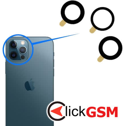 Piesa Piesa Geam Camera Pentru Apple Iphone 12 Pro 2cra