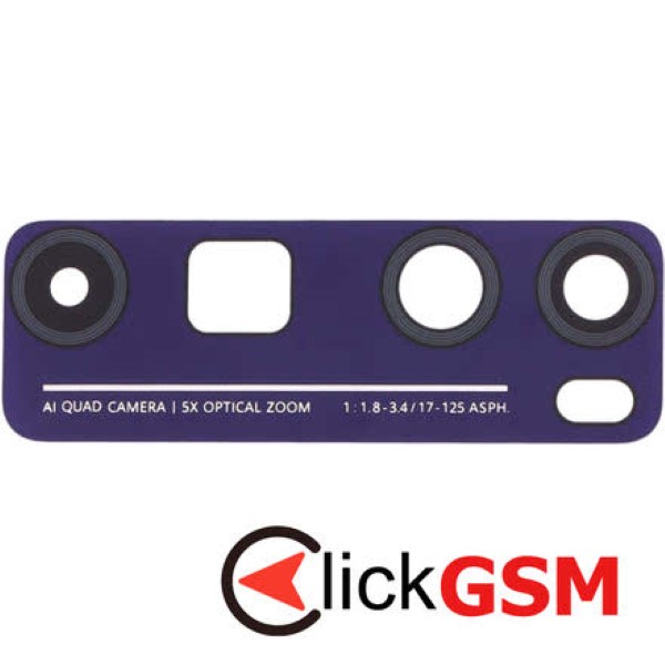 Piesa Piesa Geam Camera Pentru Huawei Nova 7 Pro 5g Purple 2bs2