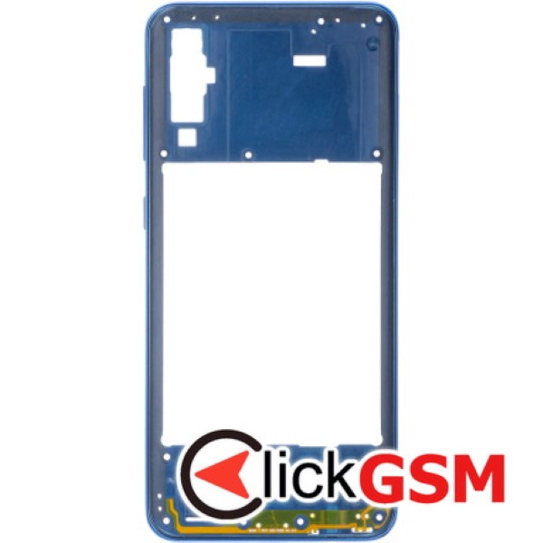 Piesa Mijloc Pentru Samsung Galaxy A50 Albastru C7i