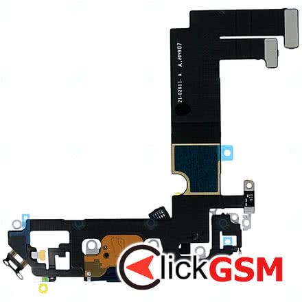 Piesa Modul Incarcare Cu Antena Microfon Mufa Incarcare Senzor Pentru Apple Iphone 12 Mini Albastru Tj5