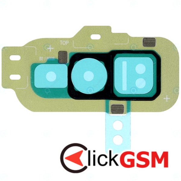 Piesa Ornament Camera Pentru Samsung Galaxy S10e Galben 10wk