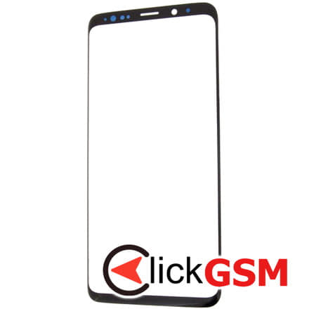 Piesa Sticla Cu Oca Pentru Samsung Galaxy S9+ Negru Ge6