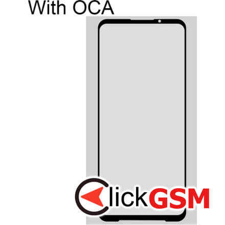 Sticla cu OCA Negru Xiaomi Black Shark 3 1yem