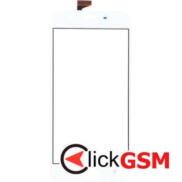 Piesa Sticla Cu Touchscreen Pentru Oppo A57 White 1xmd