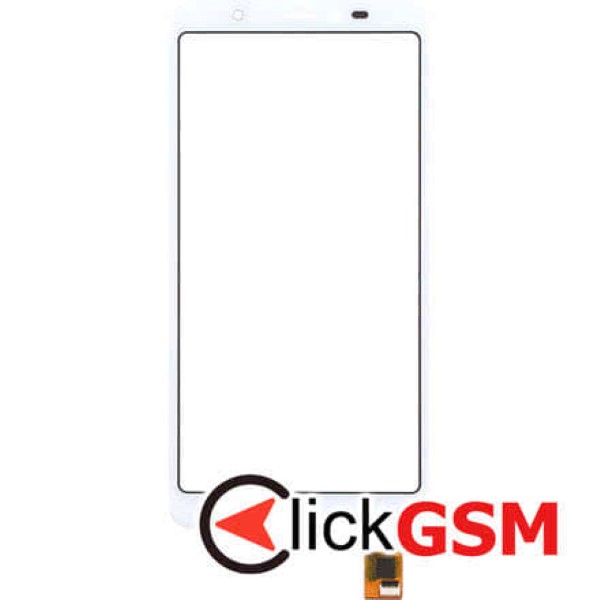 Piesa Sticla Cu Touchscreen Pentru Wiko Y60 White 2261