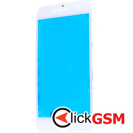 Piesa Sticla Cu Touchscreen Rama Pentru Apple Iphone 7 Alb Fw8