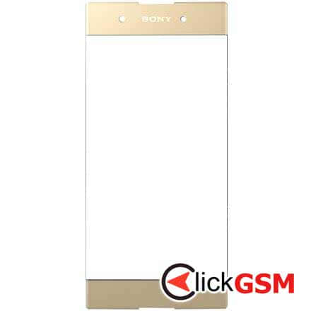 Piesa Sticla Pentru Sony Xperia Xa1 Plus Auriu Mj