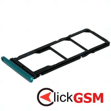 Piesa Suport Sim Cu Suport Card Micro Sd Pentru Huawei P40 Lite E Albastru Wyo