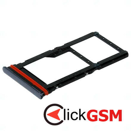 Piesa Suport Sim Cu Suport Card Micro Sd Pentru Motorola Moto G52 Gri 1ovl