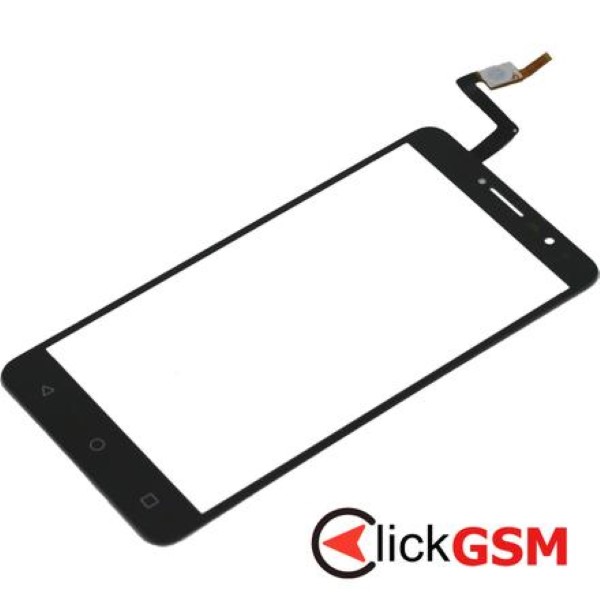 Piesa Touchscreen Cu Sticla Pentru Alcatel A3 Xl Negru 3im