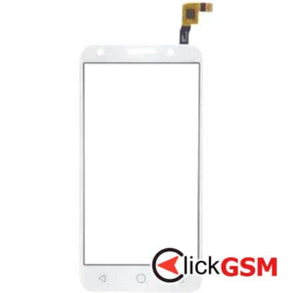 Piesa Touchscreen Cu Sticla Pentru Alcatel Pixi 4 5 Alb 45j