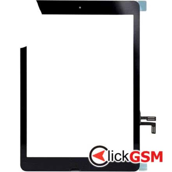 Piesa Touchscreen Cu Sticla Pentru Apple Ipad Air Negru 1h3q