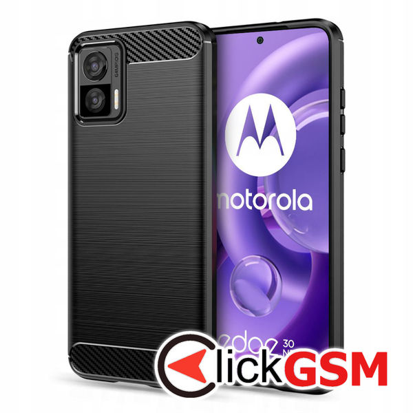 Accesoriu Carbon Silicone Motorola Edge 30 Neo