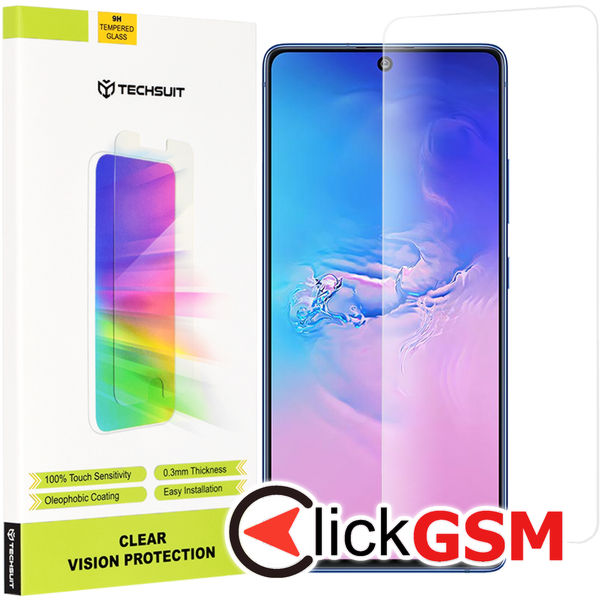 Accesoriu Folie Clear Vision Transparenta Samsung Galaxy S10 Lite