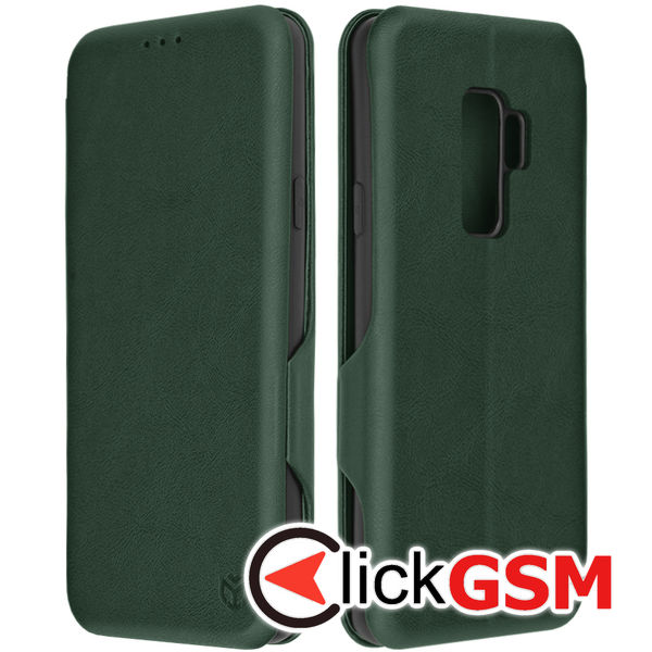 Accesoriu Husa Safe Wallet Verde Samsung Galaxy S9+