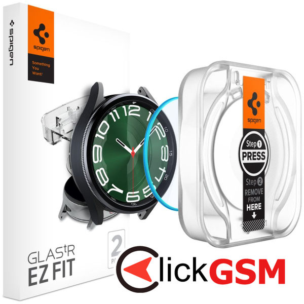 Accesoriu Folie Securizata Transparenta Samsung Galaxy Watch 6 Classic 47mm