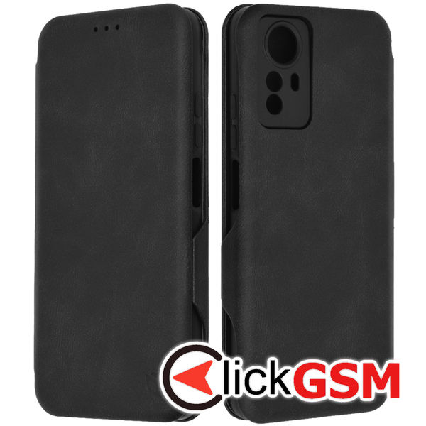 Accesoriu Husa Safe Wallet Negru Xiaomi RedMi Note 12S