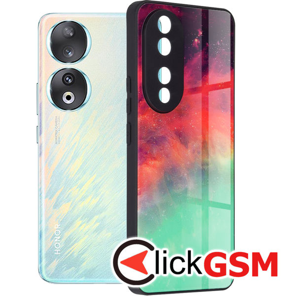 Accesoriu Husa Glaze Turcoaz Honor 90