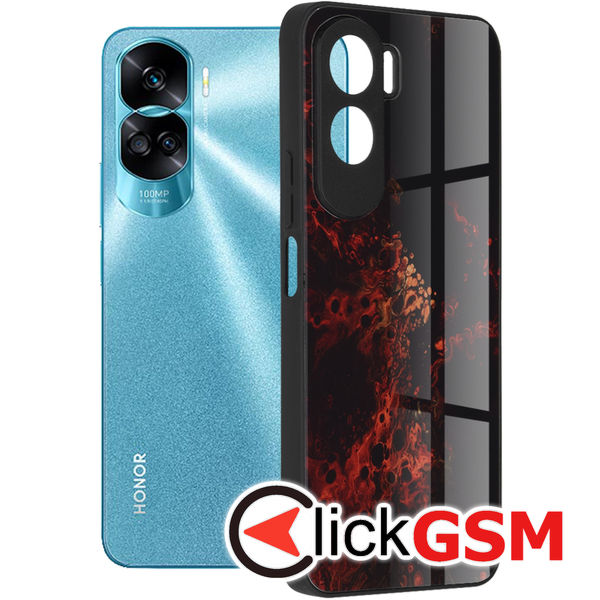 Accesoriu Husa Glaze Rosu Honor 90 Lite