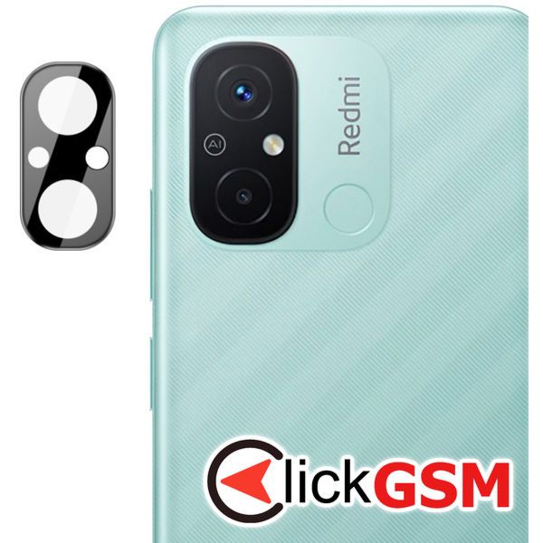 Accesoriu Protectie Camera  Negru Xiaomi Redmi 12C