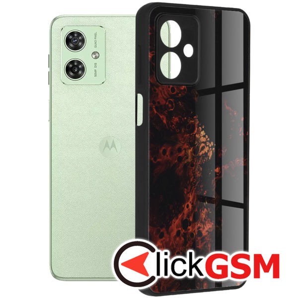 Accesoriu Husa Glaze Rosu Motorola Moto G54