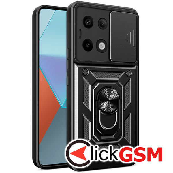 Accesoriu Husa CamShield Negru Xiaomi Redmi Note 13 Pro