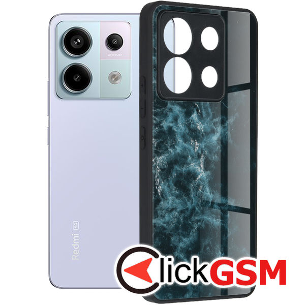 Accesoriu Husa Glaze Albastru Xiaomi Redmi Note 13 Pro