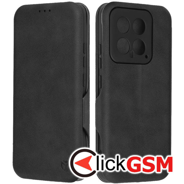 Accesoriu Husa Safe Wallet Negru Xiaomi 14