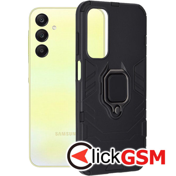 Accesoriu Husa Silicone Shield Negru Samsung Galaxy A25