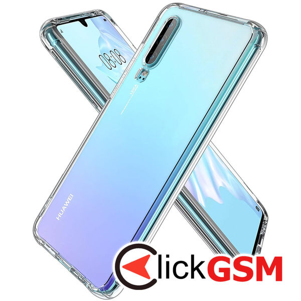 Accesoriu Husa Shockproof Transparenta Huawei P30