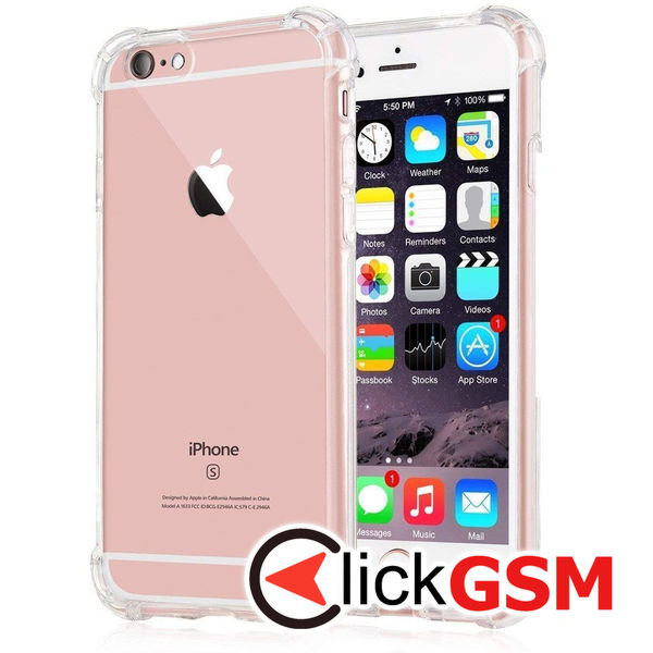 Accesoriu Husa Shockproof Transparenta Apple IPhone SE